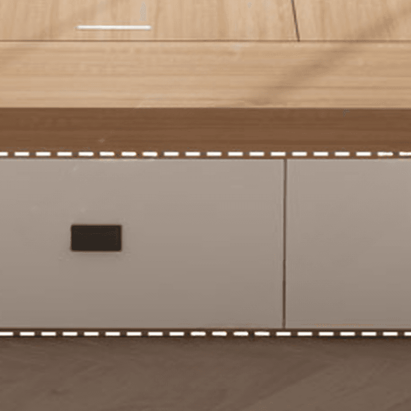 Natural Color Solid Color Storage Included for Bedroom thumbnail 5