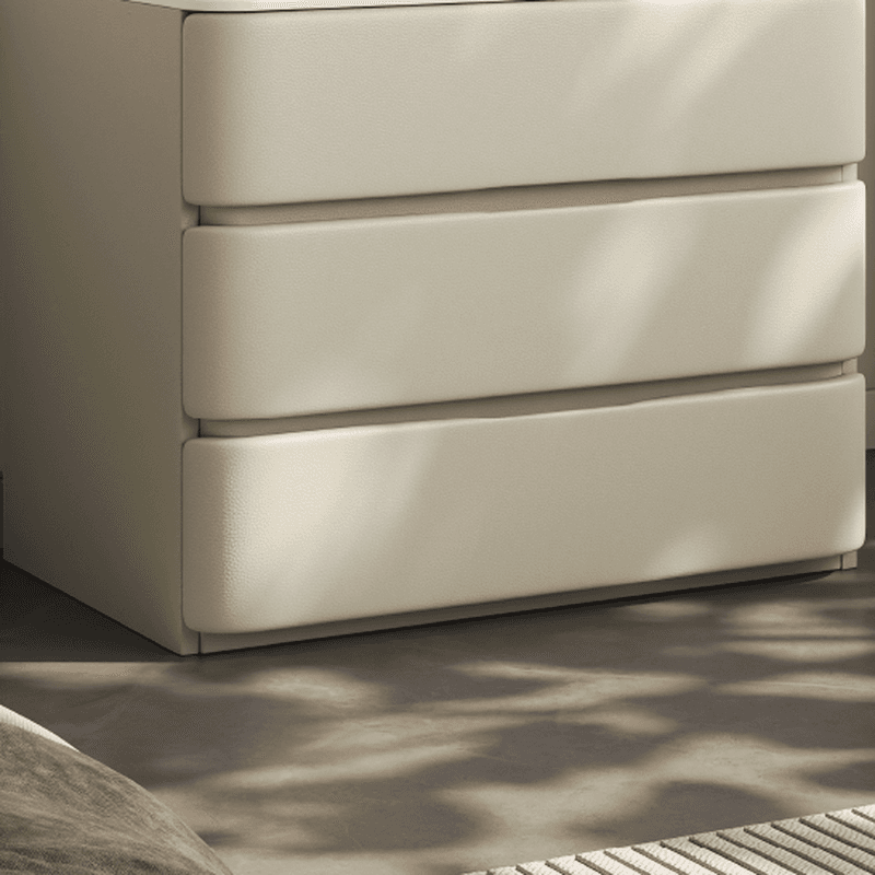 Art Deco Nightstand With Drawer Organization with 3 Drawers thumbnail 13