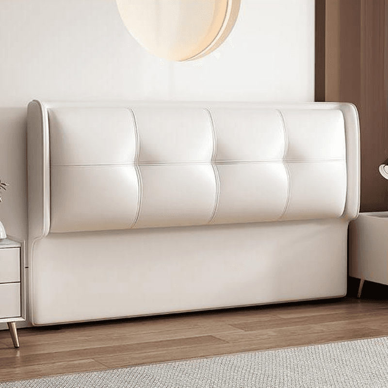 Simplistic No Distressing Queen(60"W x 80"L)/Full(54"W x 75"L)/Twin XL(38"W x 80"L) Standard（36-55“） Rectangular Button-tufted Panel Headboard with Sponge Filling thumbnail 5
