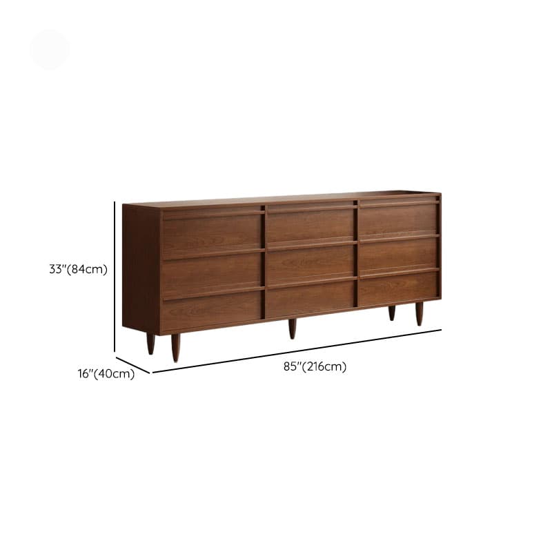 Cocoa Trendy Composite Wood Double Dresser/Lingerie Chest/Bachelor Chest with 5 Drawers/9 Drawers/6 Drawers in Vertical/Horizontal Orientation thumbnail 17