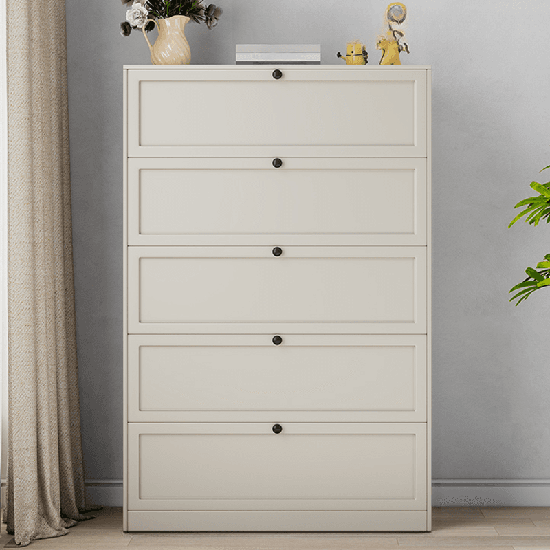 Casual Steel Bachelor Chest/Semainier with 5/3/4 Drawers in Vertical/Horizontal Orientation