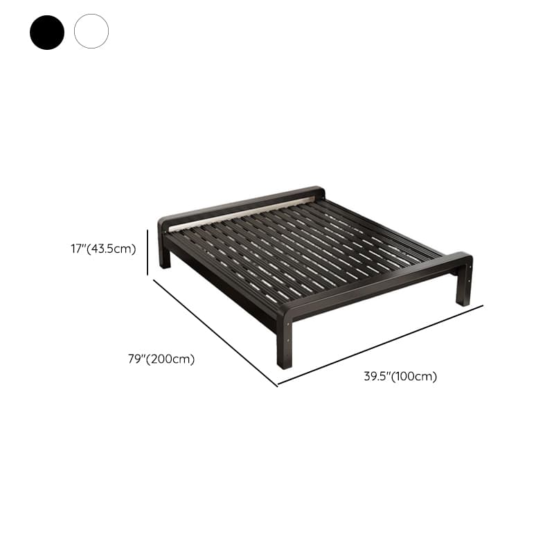 Solid Color Platform Bed with Steel Frame for Living Room thumbnail 9