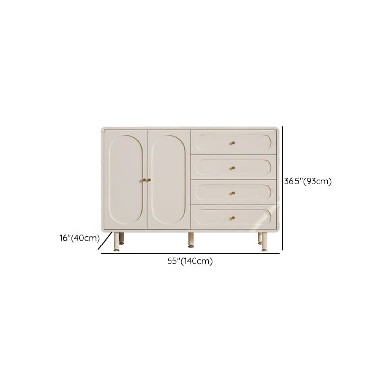 Contemporary Parlor Combo Dresser with 3 Interior Shelves thumbnail 11