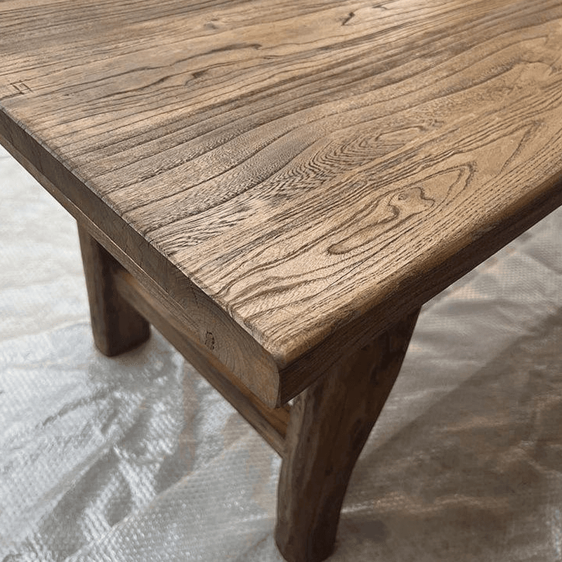 Classic Cocoa Rectangular Timber Dining Table, Standard Height, Fixed Mechanism, Seats 8/4/6 thumbnail 6