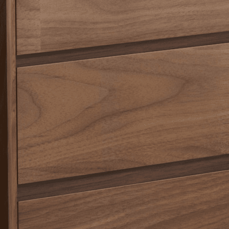 Cocoa Casual Rubberwood Double Dresser/Lingerie Chest with 6/9/5 Drawers Horizontal/Vertical thumbnail 6