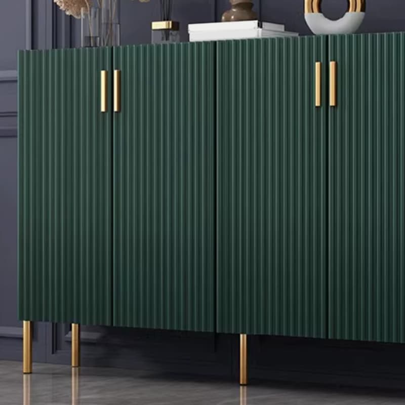 Floor Freestanding Sideboard/Server in Wood with Countertop and Three/Five Internal Shelves in a Luxury Style thumbnail 17