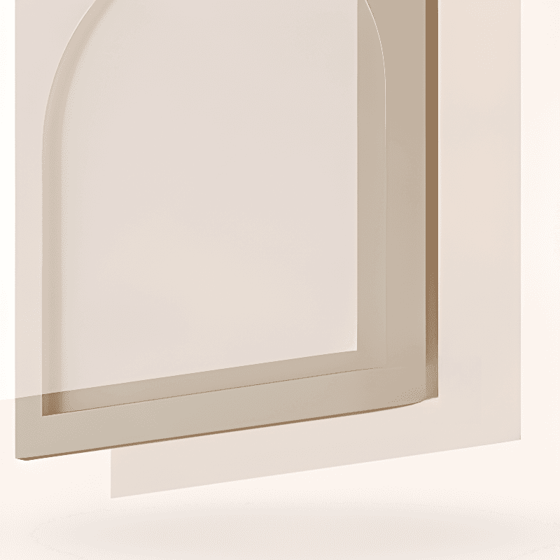 Simplistic White Detached Almirah with 3 Drawers, Interior Shelves, and Hinged Door thumbnail 8