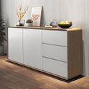 Color Natural Wood/White
