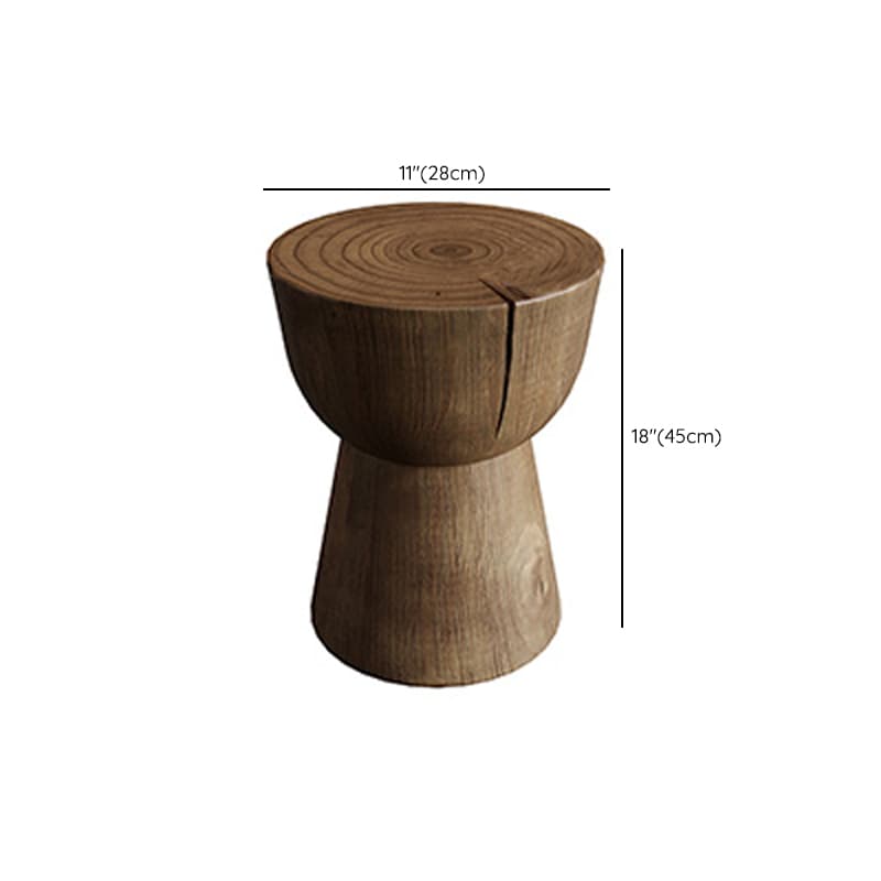 Amber Wood Pine Wood 3-Legged Dining Table Set thumbnail 19