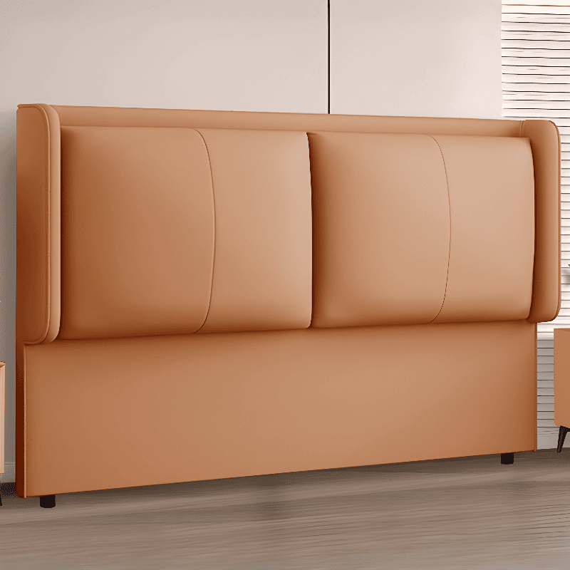 Simplistic Panel Headboard in Pine Wood with No Distressing, Rectangular Shape for King/Full/Queen Bed, Featuring Sponge Upholstery Fill and Standard Height thumbnail 6