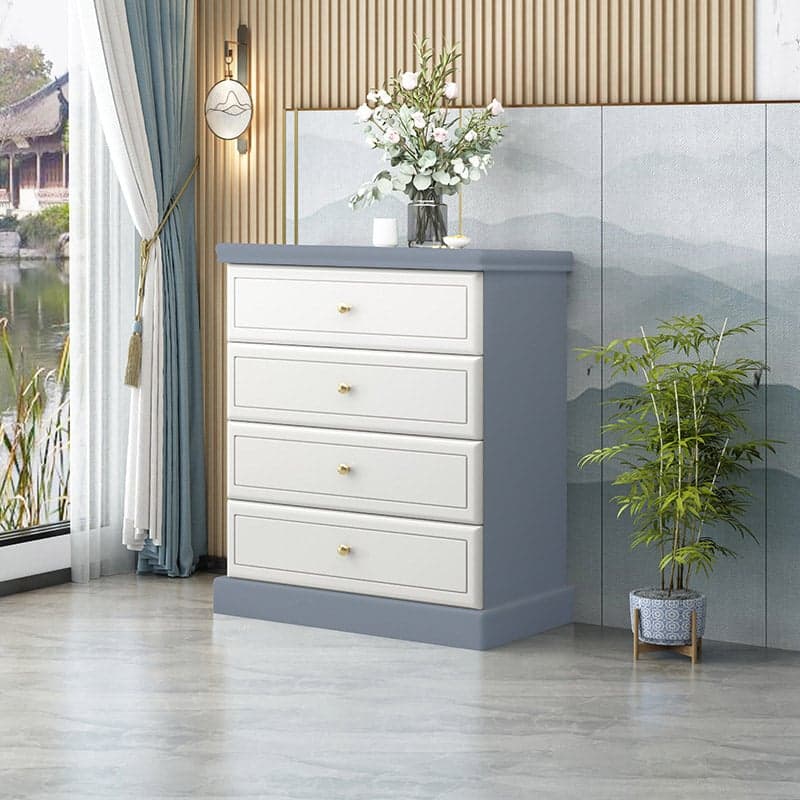 Modern Simple Style Rectangular Decorative Cabinet with Lumber Countertop in Grey/Chalk/Sepia and Soft Close Drawer thumbnail 2