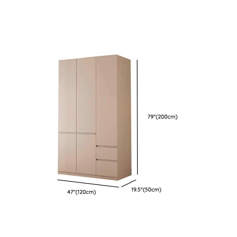 Auburn Self-supporting Cabinet Armoire with 2 Drawers and Gate Doors thumbnail 9