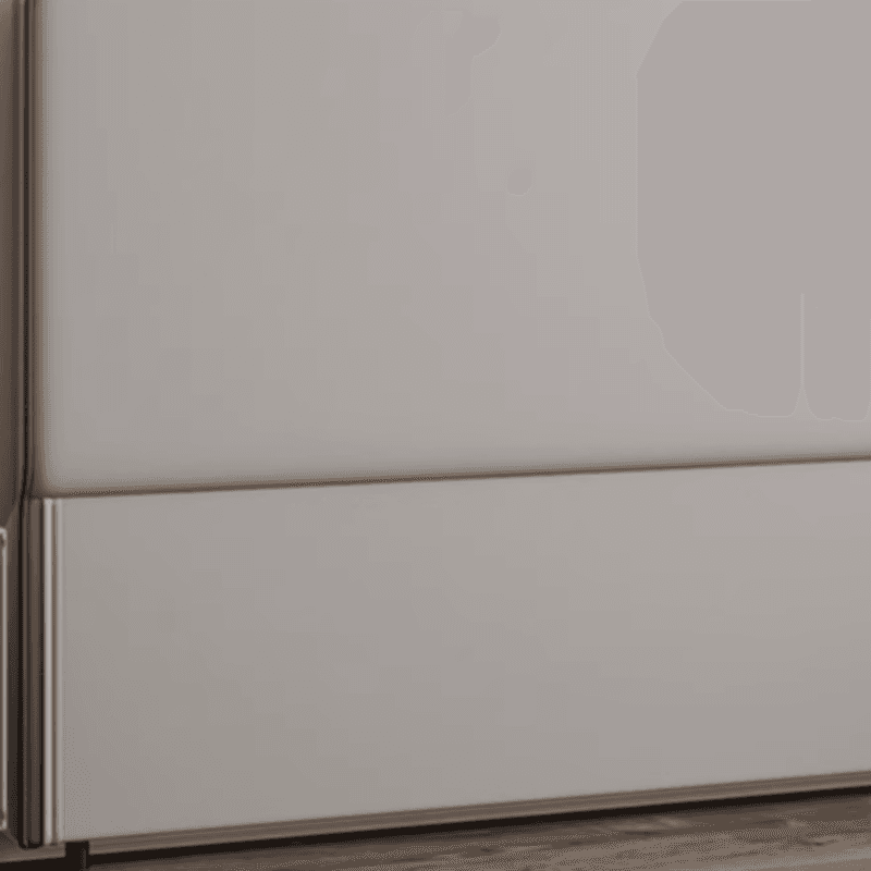 Modish Style Panel Headboard with No Distressing in Timber, Rectangle Shape for King/Queen/Full Bed, Featuring Sponge Upholstery Fill and Standard Height thumbnail 8
