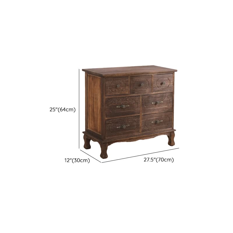 Retro Parlor Standalone Accent Chest with Reclaimed Wood thumbnail 17