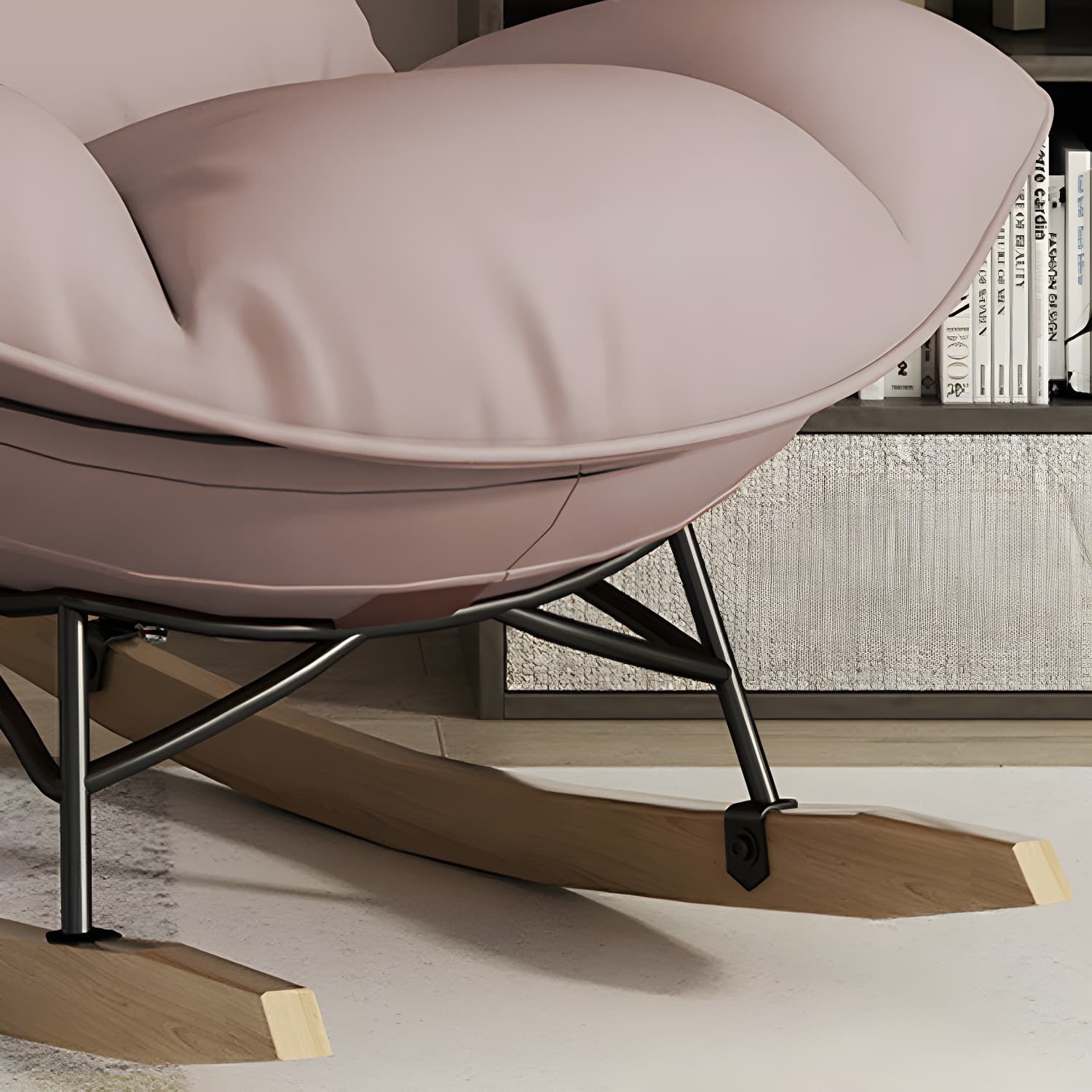 Nursery Sofa Rocking Chair Indoor Rocking Chair for Living Room and Bedroom thumbnail 15