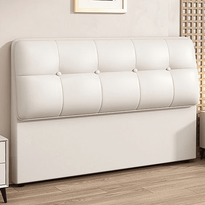 Art Deco Style Panel Headboard with No Distressing, Decorative-stitched Tufting, Rectangle Shape for King/Queen/Full Bed, Sponge Upholstery Fill, Standard Height thumbnail 6