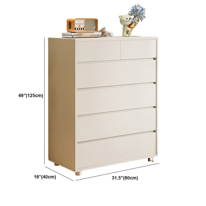 Modern White Wood Dressers with Soft-Close Drawers , Shelves Not Included - image 22