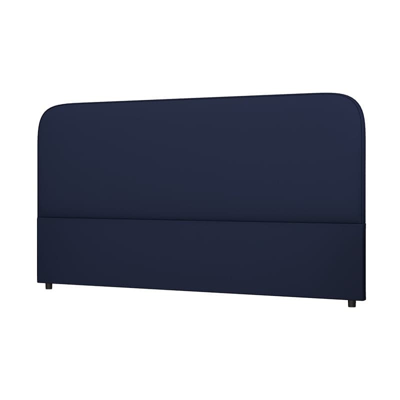 Modish No Distressing Timber Panel Headboard with Arched Shape for King/Queen/Full Bed, Featuring Sponge Fill and Standard Height thumbnail 2