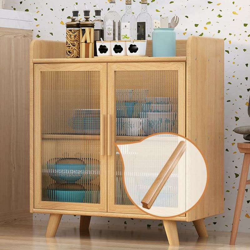 Scandinavian Style Narrow Wood Cabinet 40 cm Buffet & Sideboard Without Drawers Server thumbnail 11