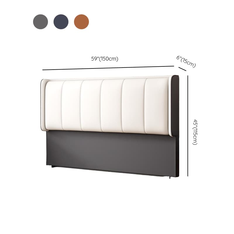 Contemporary Free-standing Standard Full(54"W x 75"L)/Twin(38"W x 75"L) Panel No Distressing With Legs in Lumber and Sponge thumbnail 18