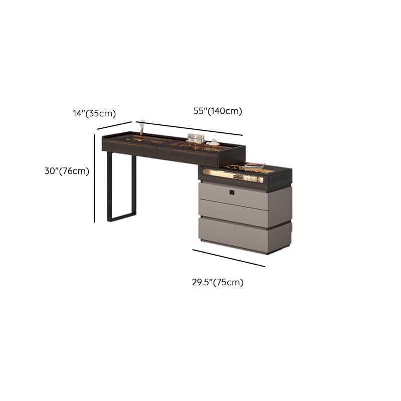 Multi-Purpose Vanity Set with Lighting, Scalable Telescopic Feature, Push-Pull, 2-in-1 Functionality, Adjustable Touch and Brightness thumbnail 17