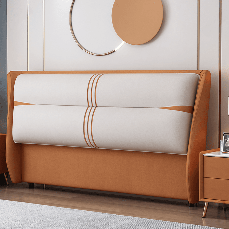 Simple Full(54"W x 75"L) Free-standing Standard Panel No Distressing With Legs in Wood/ Upholstery and Sponge thumbnail 7