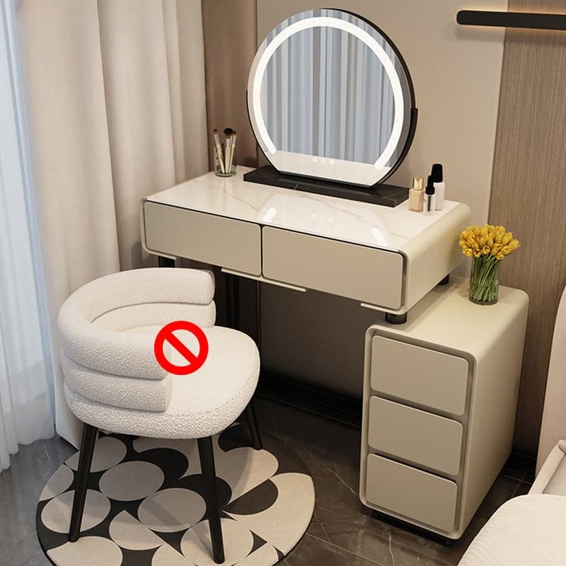 Trendy Standard/Small Vanity Set with Light Up Mirror and Adjustable Touch Lighting thumbnail 1