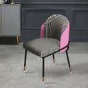 Color Pink Houndstooth