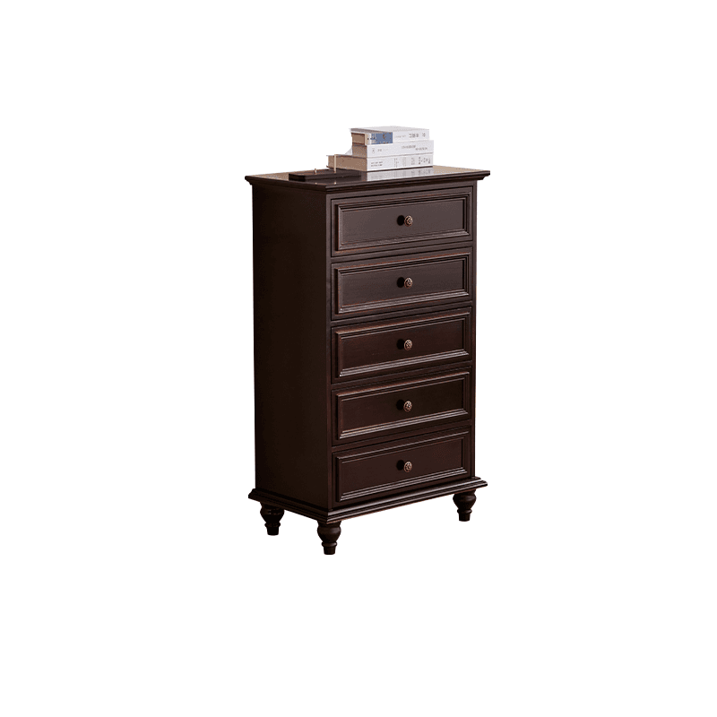 Casual Raw Wood Console Dresser/Semainier with 5/7/9 Drawers in Horizontal/Vertical Orientation thumbnail 2