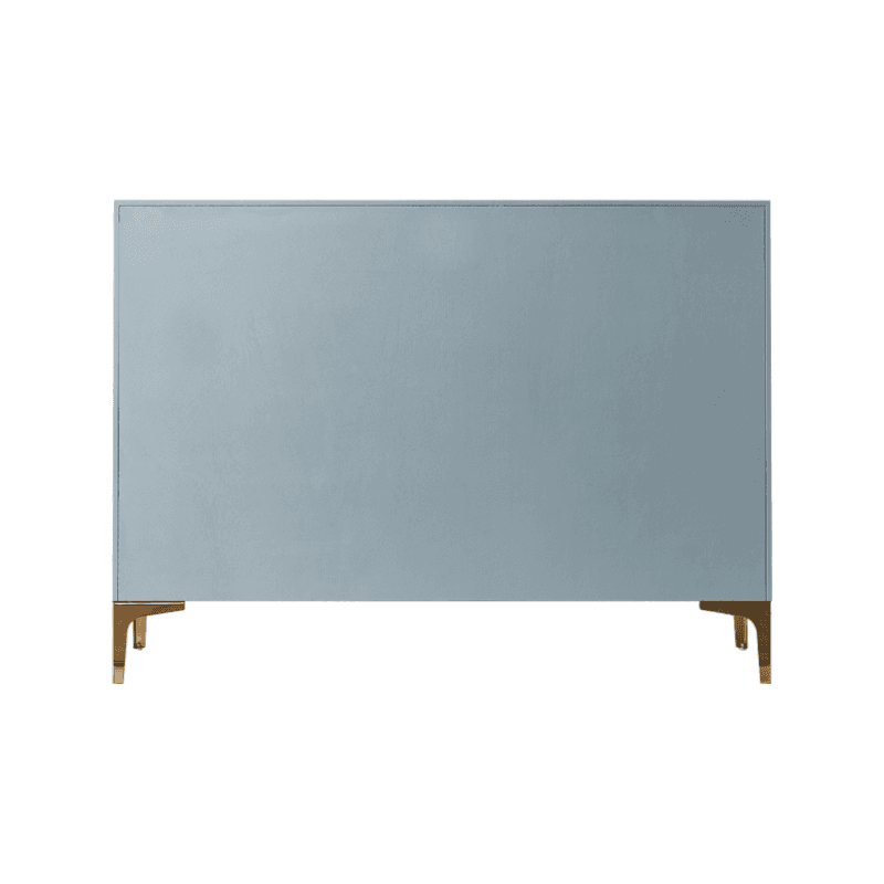 Glamorous Self-supporting Cerulean Accent Cabinet/Accent Chest for Drawing Room thumbnail 11
