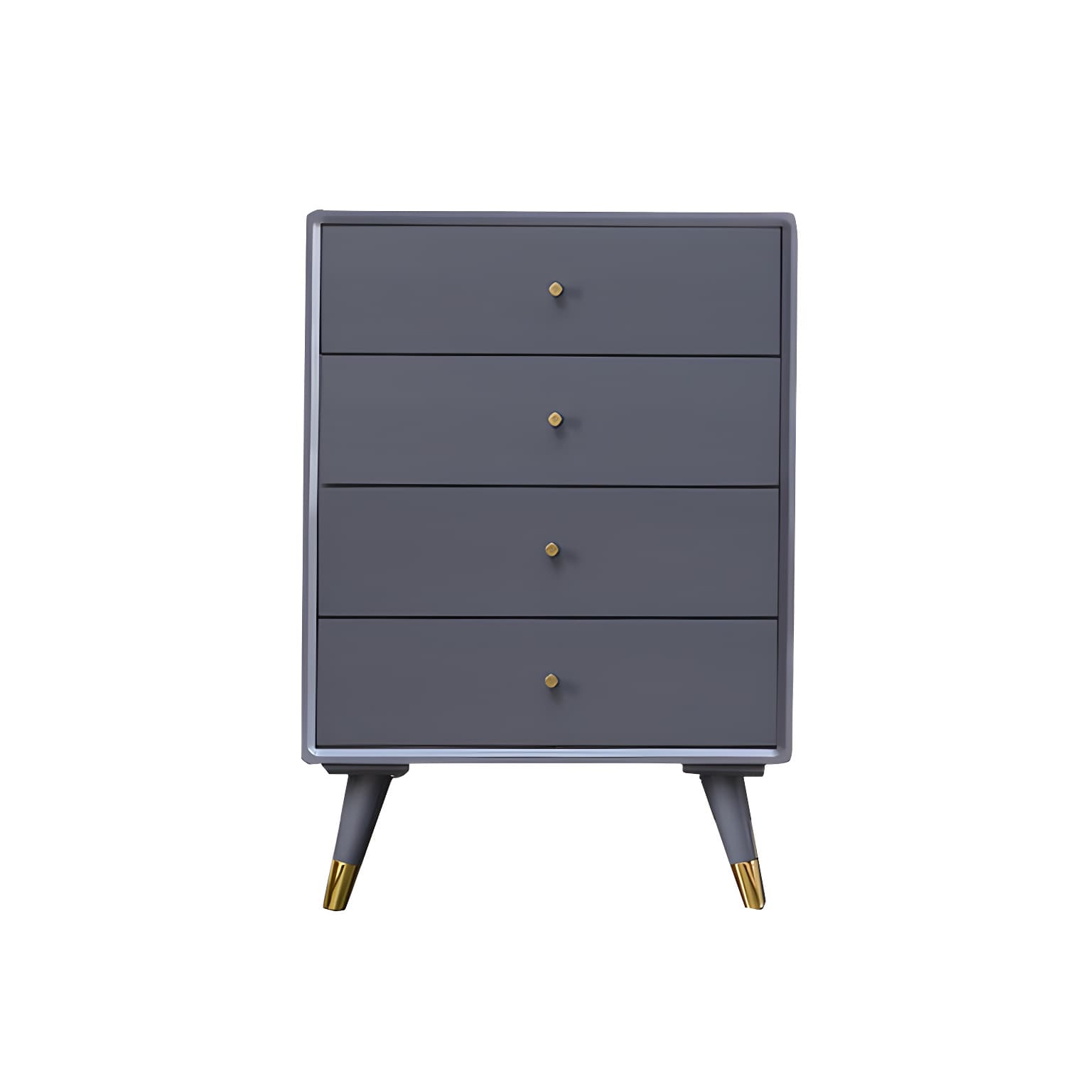 Solid Wood Accent Chest Mid Century Drawers Included Cabinet thumbnail 9