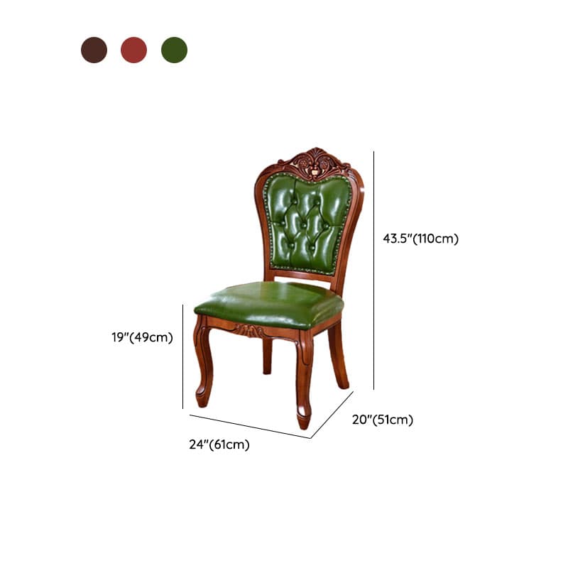 Modern Simple Style Queen Anne Upholstered Arm Chair with Arms, Walnut Timber Legs thumbnail 18