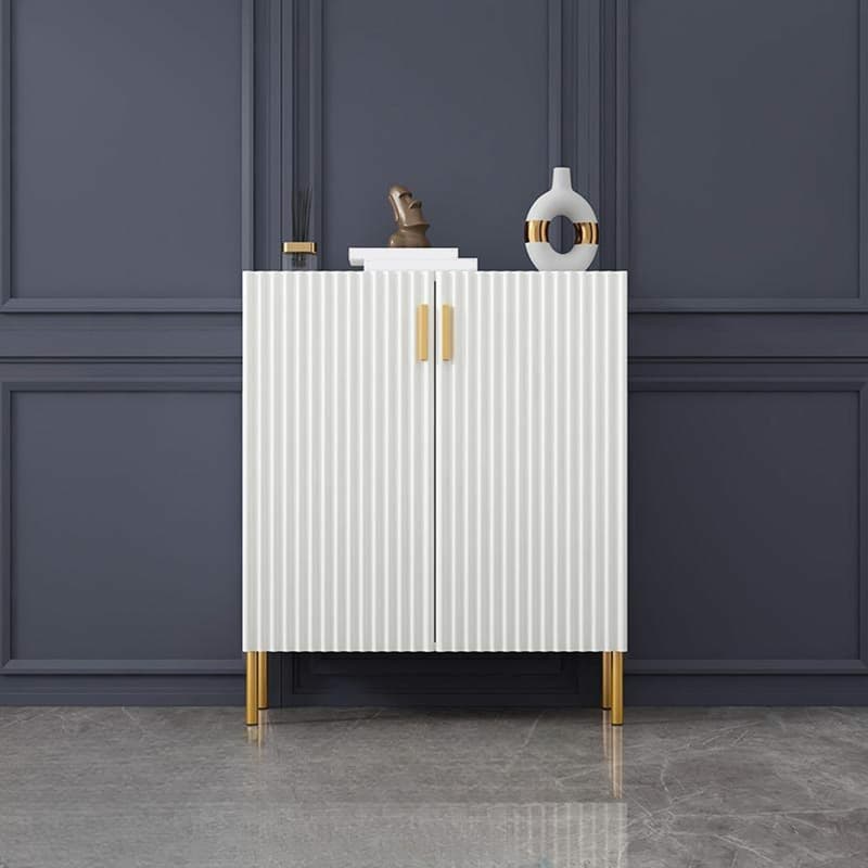 Floor Freestanding Sideboard/Server in Wood with Countertop and Three/Five Internal Shelves in a Luxury Style thumbnail 4