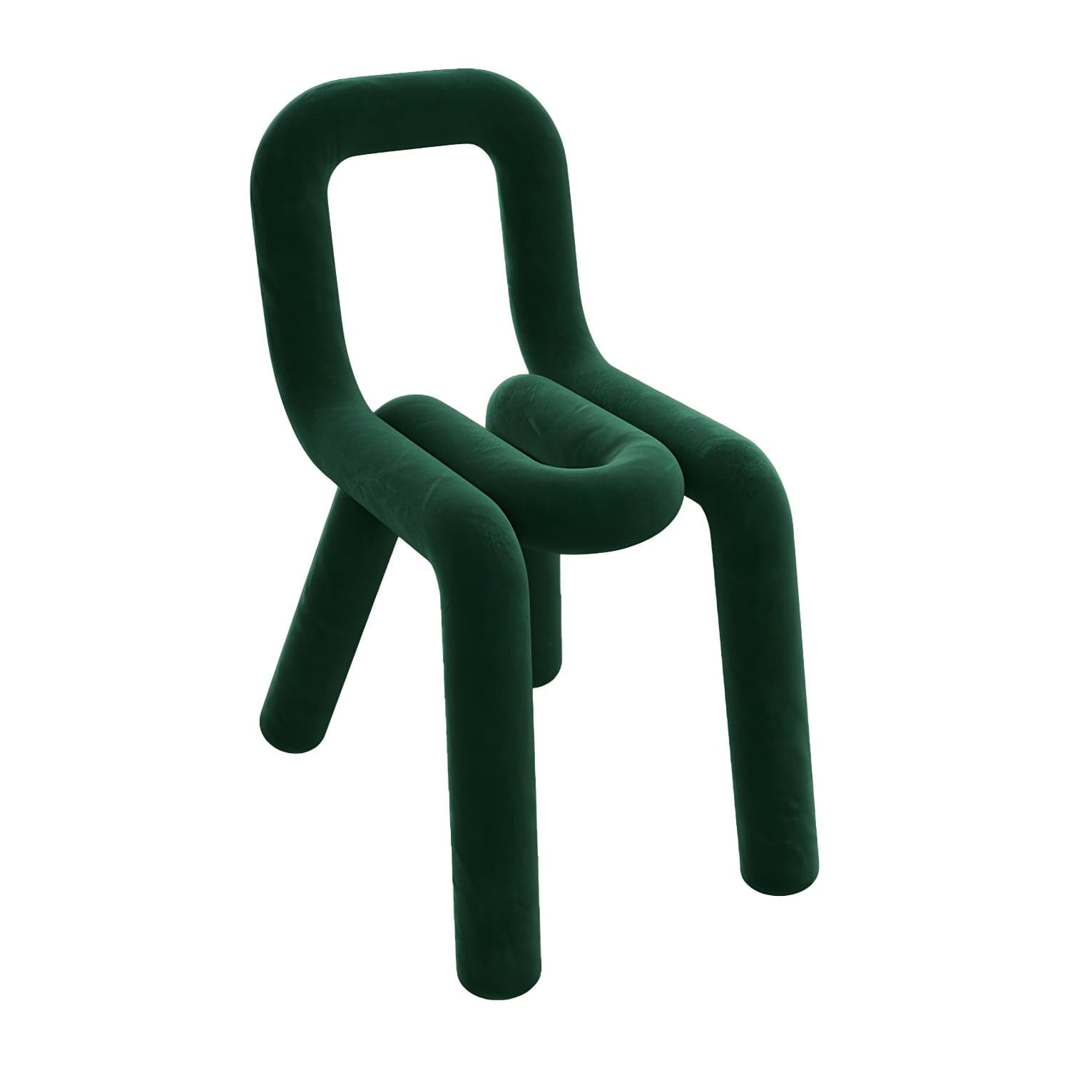 Contemporary Side Chair Velvet Open Back Dining Chair for Indoor thumbnail 5