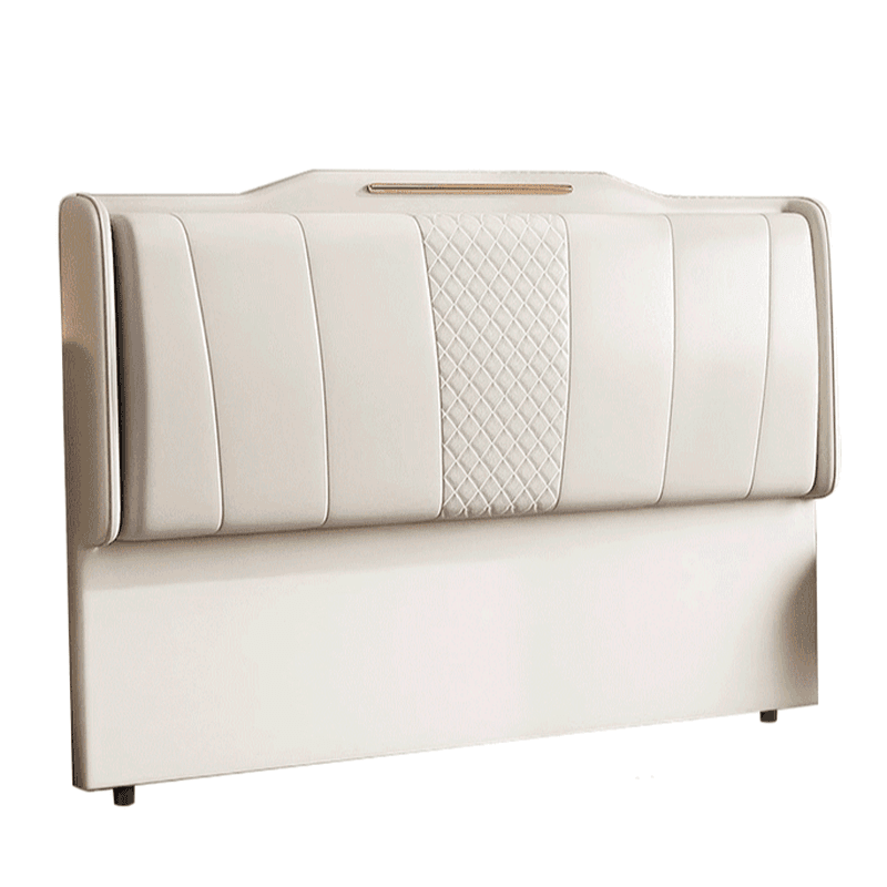 Art Deco Rectangular Wingback Timber Sponge headboard, With Legs, Size Full(54"W x 75"L), height Standard（36-55“） thumbnail 11