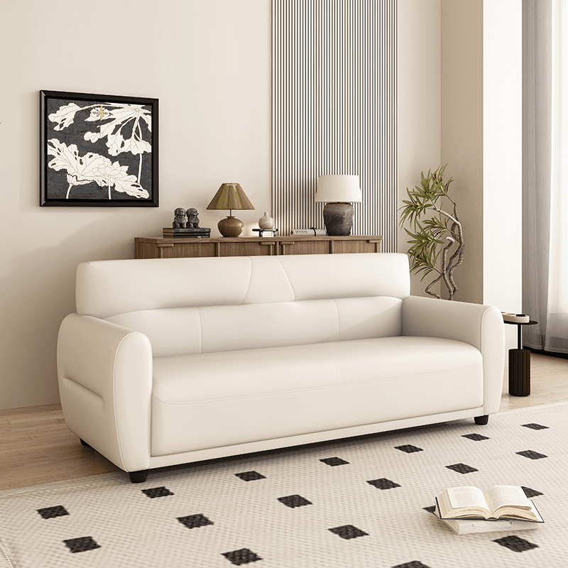 Dark Gray/Sage/Off-White Standard Sofa with Armrest for Drawing Room thumbnail 7