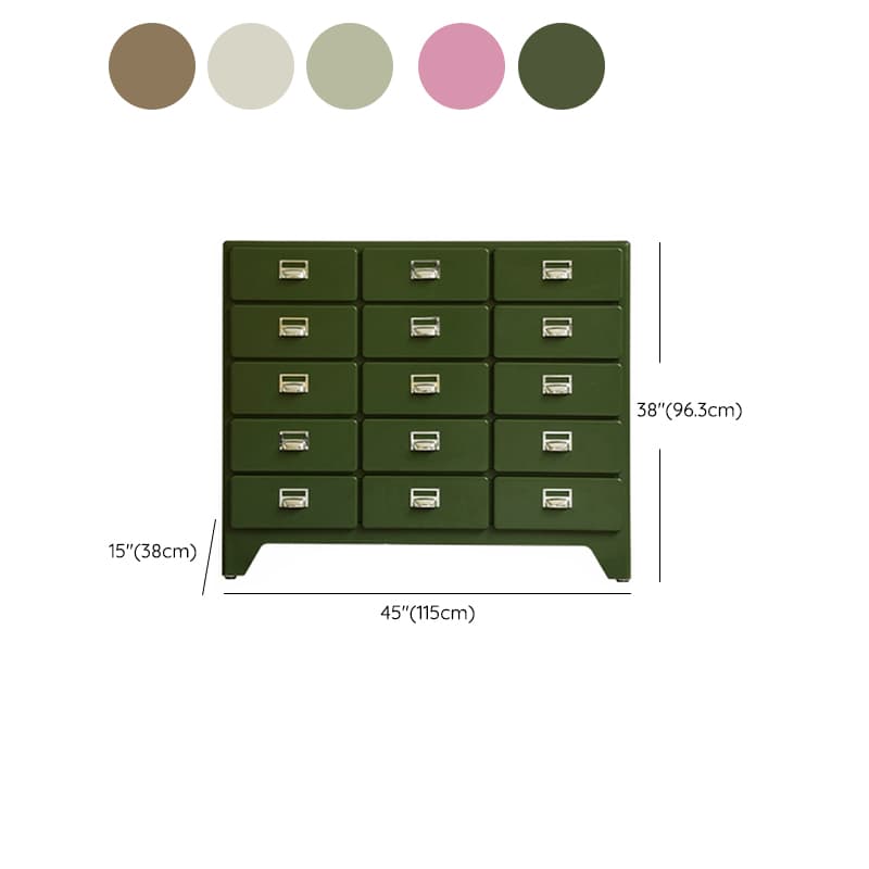 Modern Metal Dresser with Soft-Close Drawers for Bedroom Organization thumbnail 19