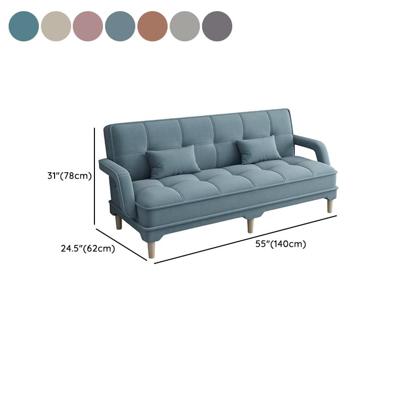 Tear Resistant Standard Sofa in Gray/Light Blue/Amber Color with Arm thumbnail 18