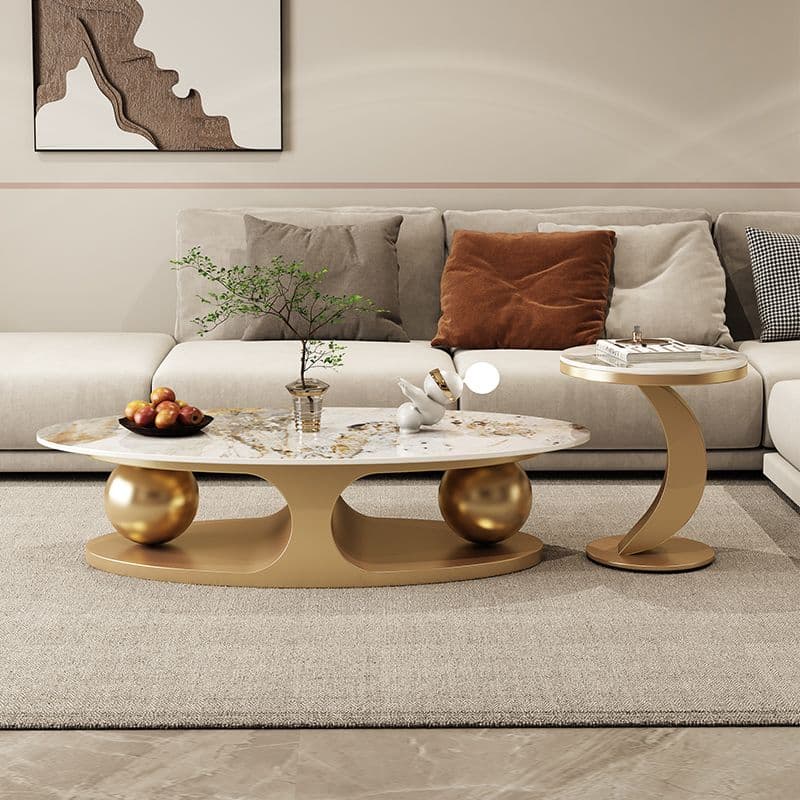 Nested Oblong Coffee Table Ideal for Small Spaces thumbnail 4