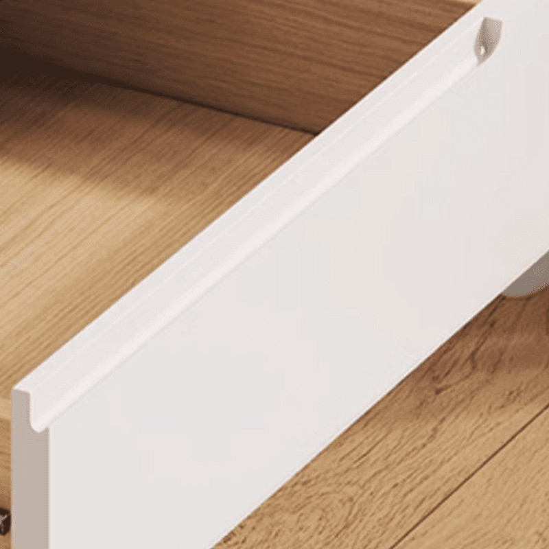 Art Deco White Horizontal/Vertical Bleached Wood Double Dresser/Bachelor Chest with 6 Drawers/8 Drawers/4 Drawers thumbnail 8