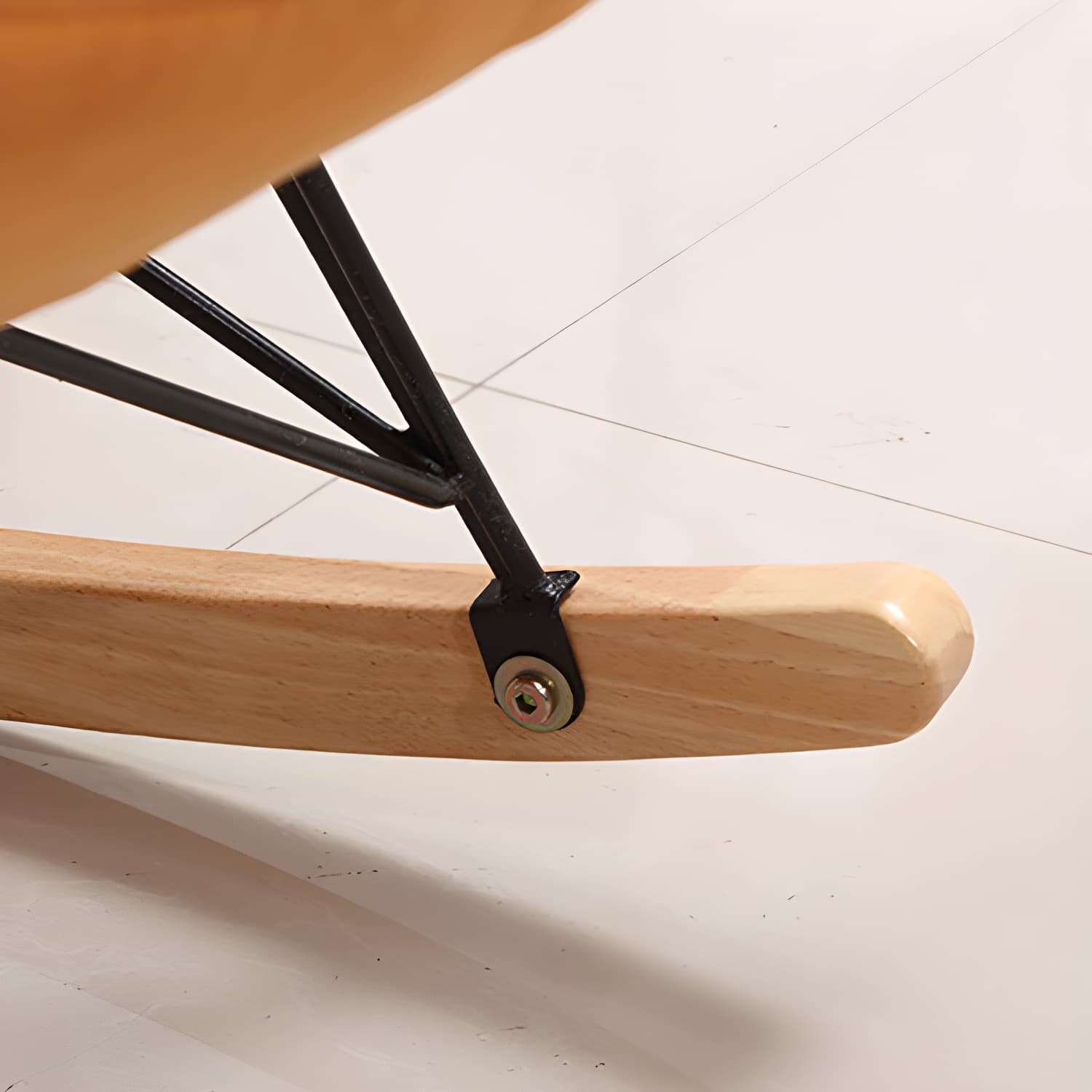Modern Style Rocking Chair Indoor Mother Feeding Sofa Rocking Chair with Ottoman thumbnail 7