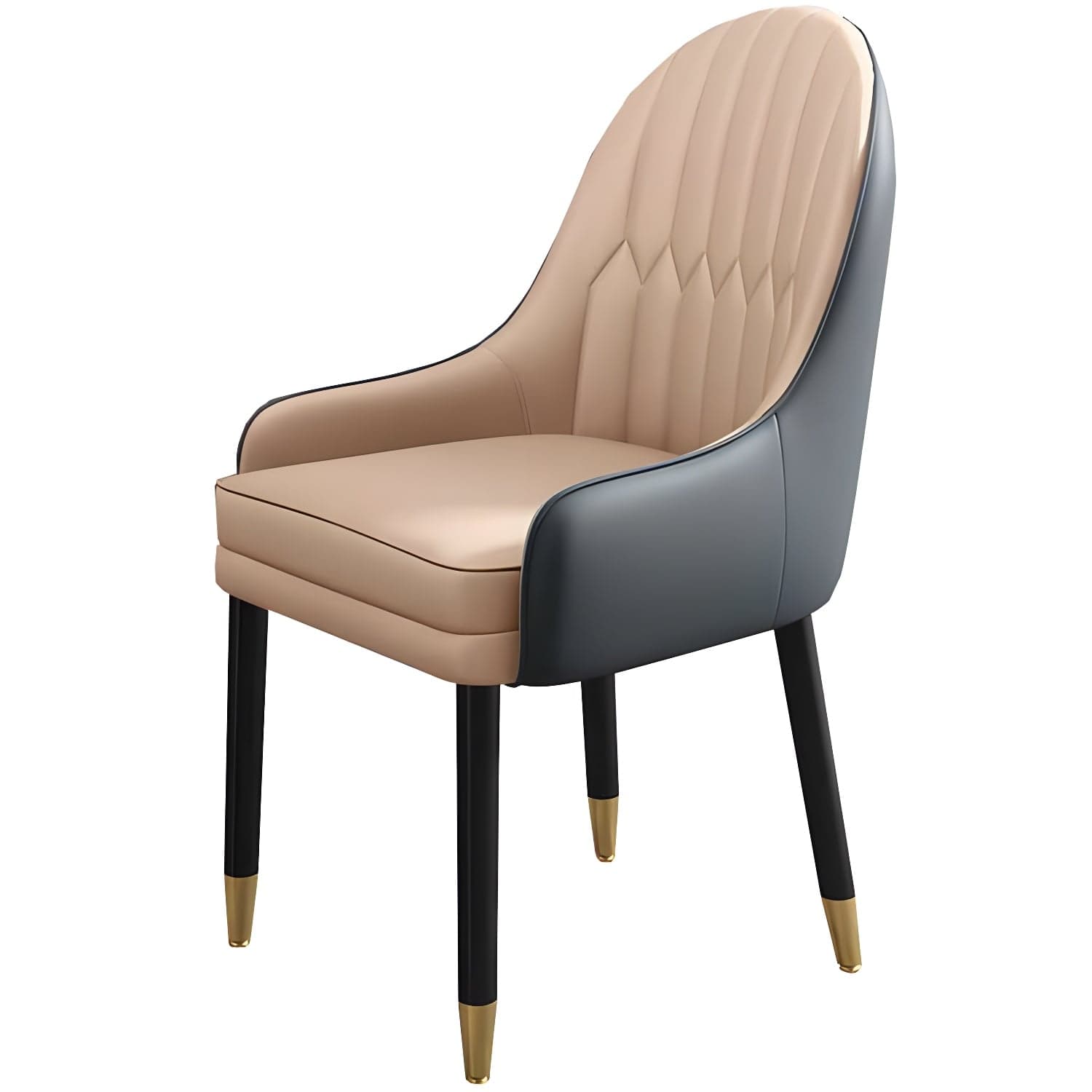 Leather Contemporary Home Side Chair Parsons Chair of 21'' Wide Chairs thumbnail 9