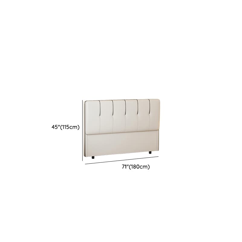 Modish No Distressing Button-tufted Panel Headboard in Rectangle Shape for King/Queen/Full Bed with Sponge Upholstery Fill and Standard Height thumbnail 20