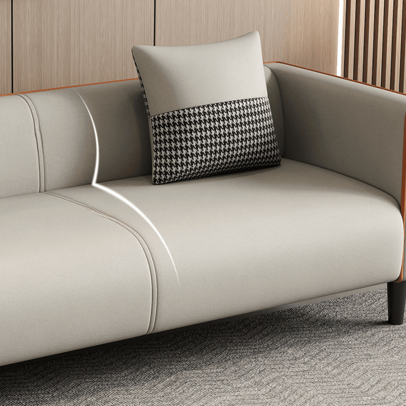 Trendy Water Resistant Standard Sofa/Loveseat with Pillow Back in Dark Gray/Dark Blue/Sage, Arm Included, 2 People/Seats 3/4-seater, 2 Pillows thumbnail 14