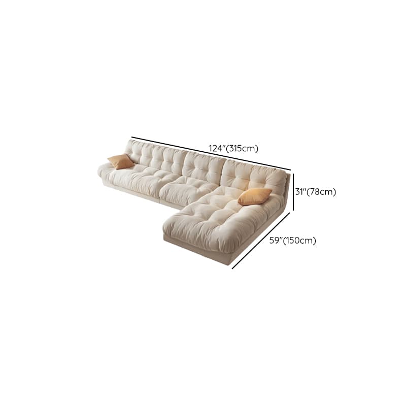 L-Shape/Straight Sofa/Sofa Chaise with Right/Horizontal Orientation and Stitch-tufted Detailing thumbnail 10