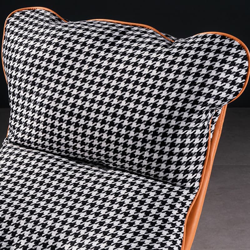 Comfortable Upholstered Rocking Chair with Solid Wood Frame for Modern Home Decor thumbnail 14