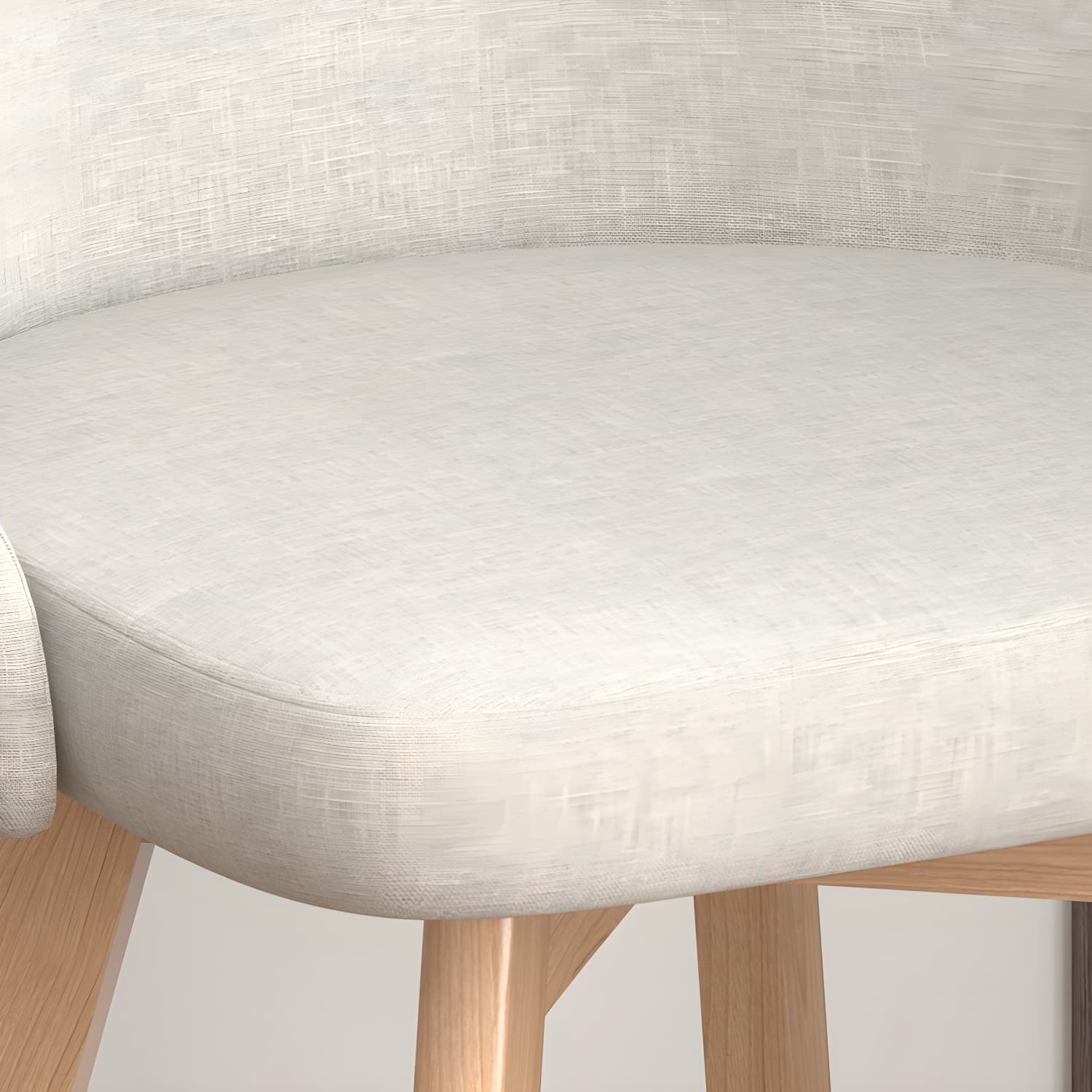 Solid Wood Dining Chair Modern Style Swivel Side Chair for Dining Room thumbnail 18