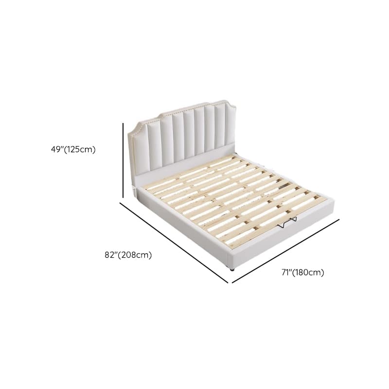 Solid Color Storage Bed/Platform Bed with Pine Wood Frame for Living Room thumbnail 10