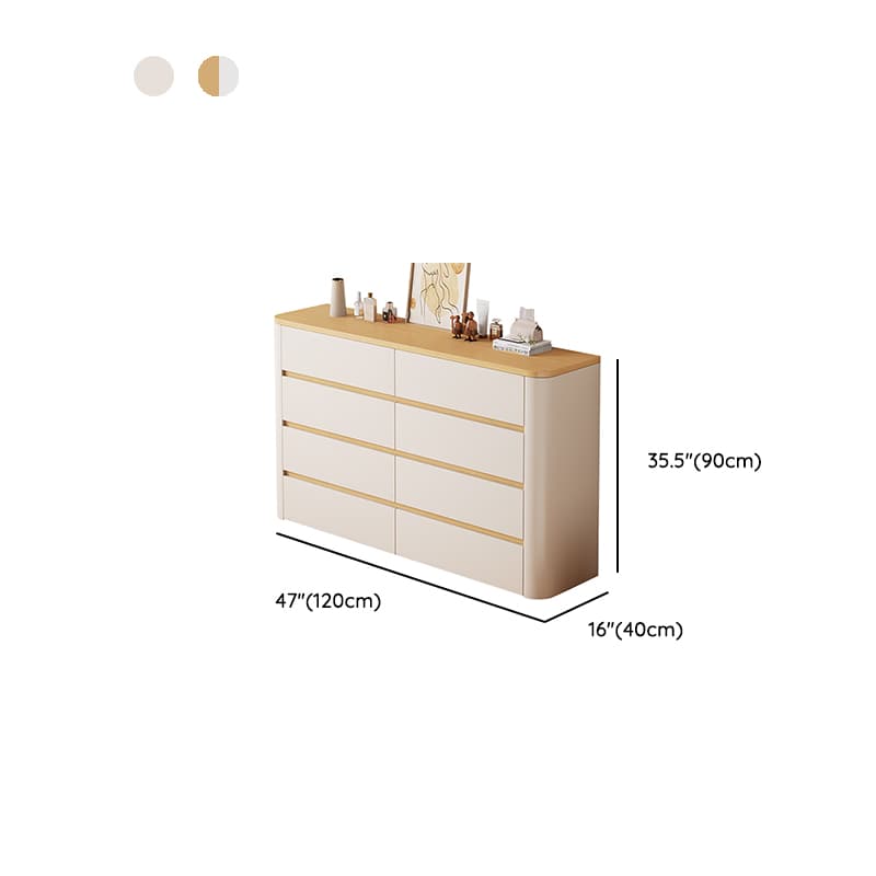 Casual Composite Wood Console Dresser/Bachelor Chest with 8/6/4 Drawers in Horizontal/Vertical Orientation thumbnail 19