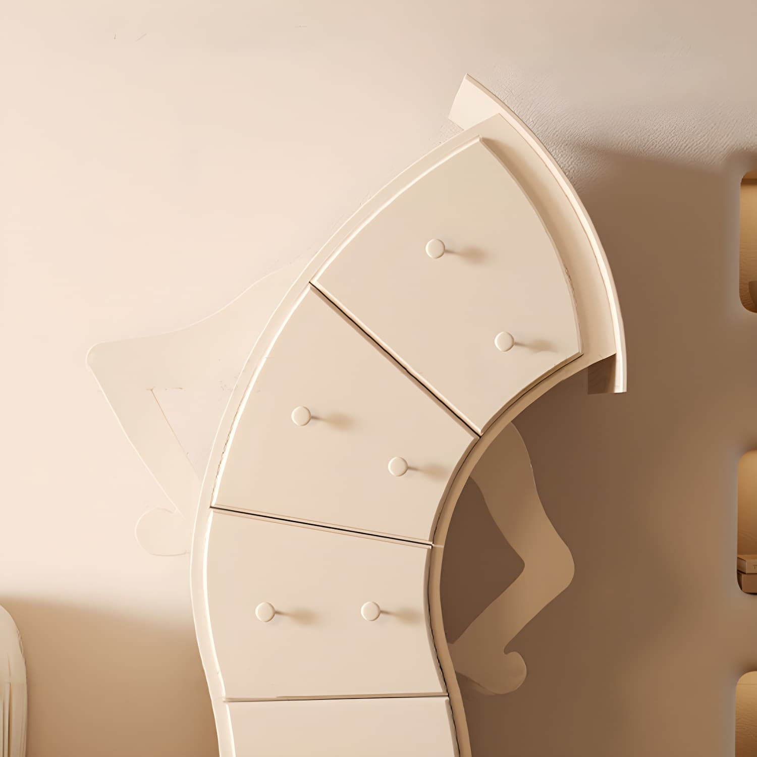 Modern Wood Accent Chest with Soft Close Drawers and Standard Length thumbnail 7